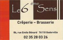 Crêperie - Brasserie Goderville 76 Le 6ème Sens